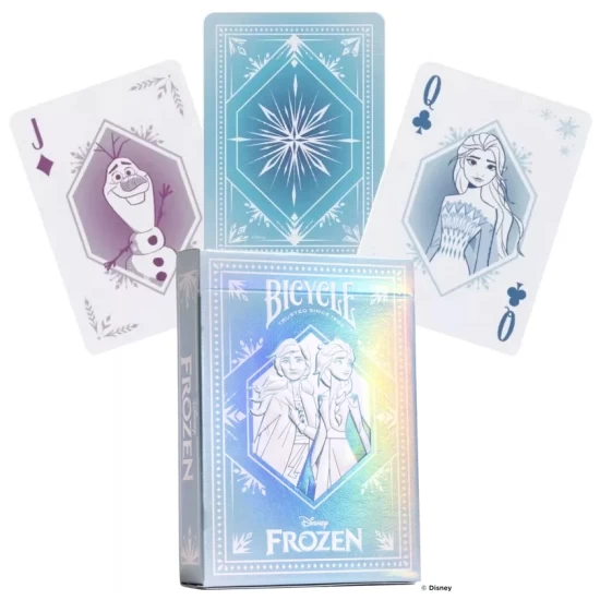 Pokerkaarten Bicycle- Disney Frozen/Blue