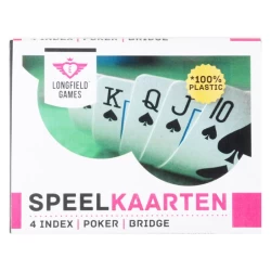 Speelkaarten-Set 100%Kunst.longf.dubbel Speelkaarten-Set 100%Kunst.longf.dubbel