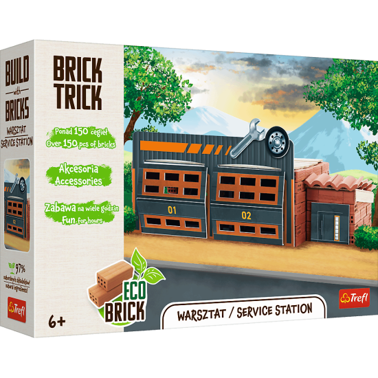 Brick Trick - L - Standaard - Tankstation