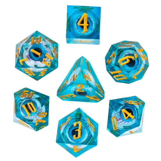 Dobbelst.set Oog Liquid Blauw Brick