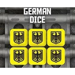 Tanks: The Modern Age: German Dice
