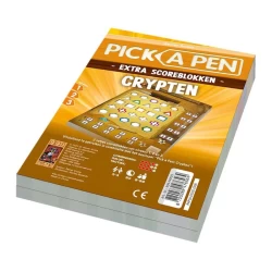 Pick A Pen Crypten Scoreblokken - Dobbelspel Pick A Pen Crypten Scoreblokken - Dobbelspel