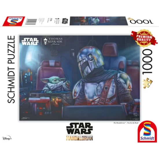 Star Wars: The Mandalorian Two For The Road  1000 Stukjes - Puzzel