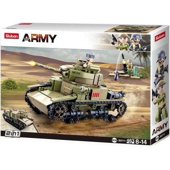 Sluban Wwii - Italiaanse Tank 2In1