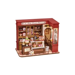 Robotime Diy Huisje Honey Dessert Talk Met Led Verlichting Dg168 23135173Cm