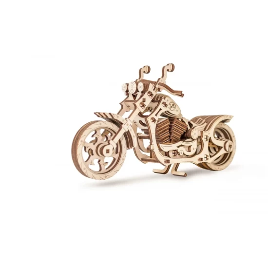Eco Wood Art (Ewa) 3D Mechanische Puzzel Cruiser 433 22X12X8Cm